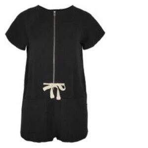 Solid + Striped Romper